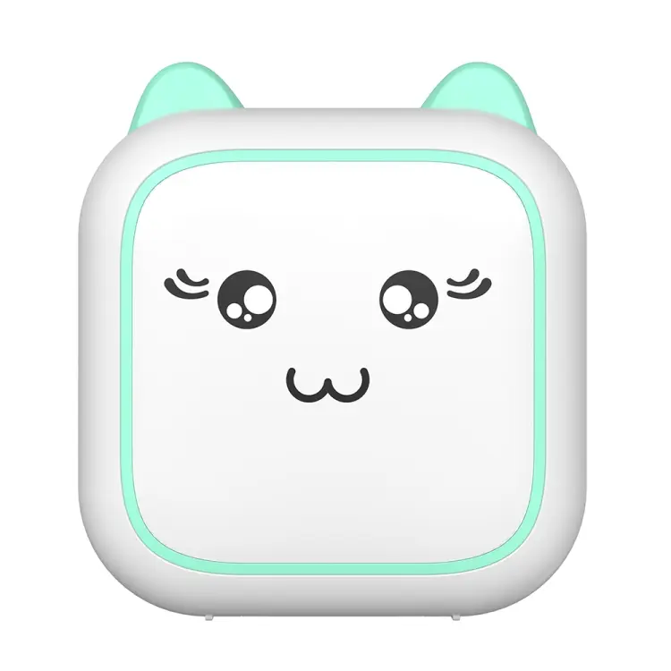 M5 Mini Cartoon Portable Bluetooth Printer Photo Thermal Printer, Blue, Pink