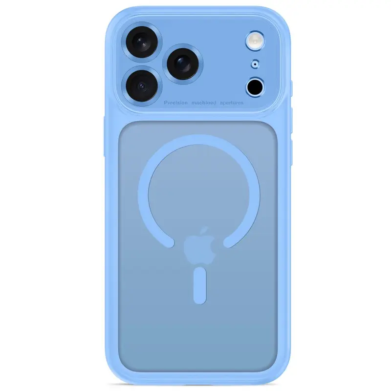 MagPeak MagSafe CC Hülle Hellblau matt – Tech-Protect