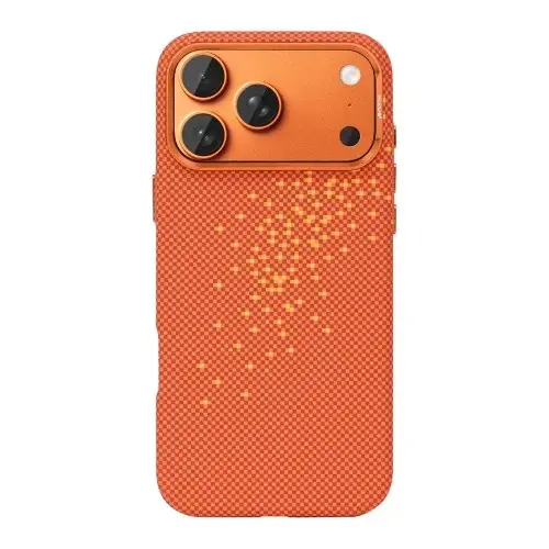 MagSafe Hülle Galaxy Orange – Rixus Alpine Ultra Slim