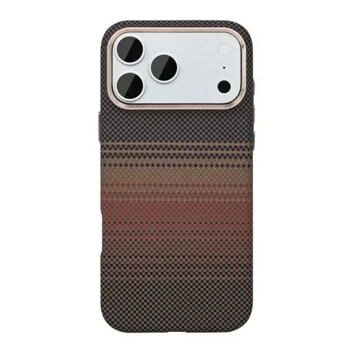 MagSafe Hülle Stripe Brown – Rixus Alpine Ultra Slim