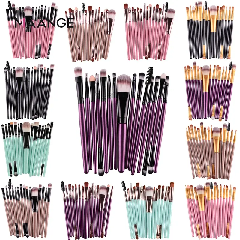 Make-up Pinsel Set (15 Stück)