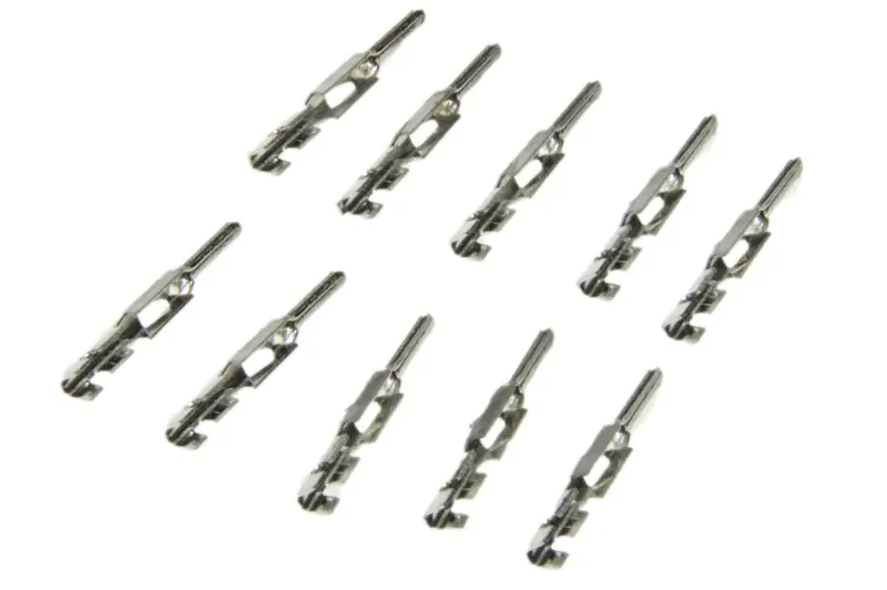 Mini ISO Kontakte 10 x männlich Micro Timer Crimp male Pin Buchse Stecker Set
