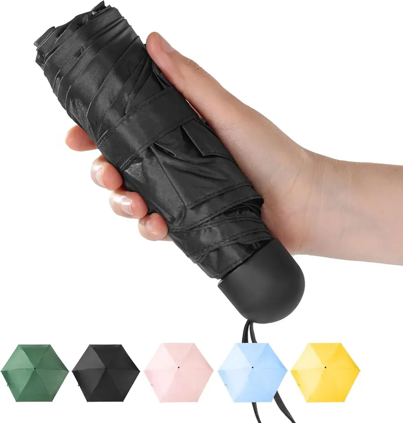 Mini Regenschirm Hexagon UV Schutz