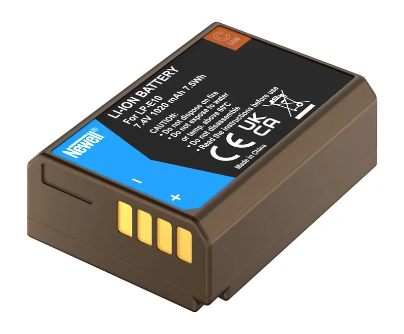 Newell Akku LP-E10 USB-C für Canon