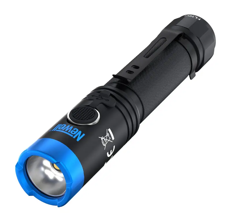 Newell FL1000 USB-C Taschenlampe Tactical