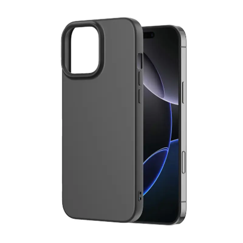okkes Basic TPU Case für Samsung Galaxy S25 Edge – Schwarz