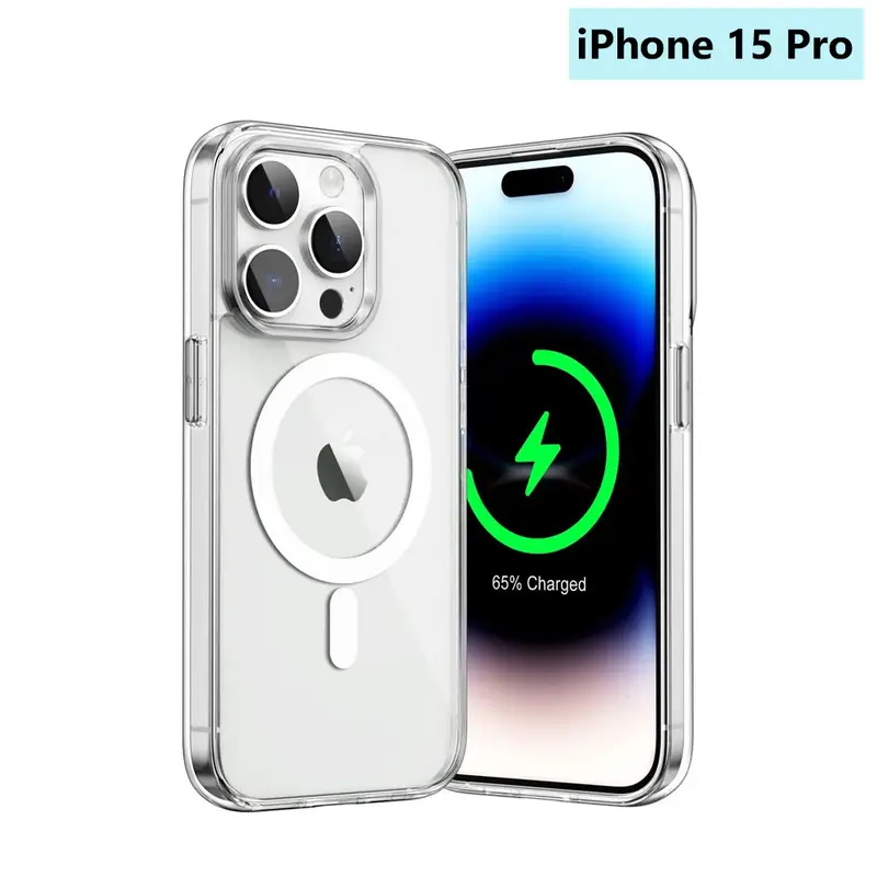 okkes MagSafe Case für Apple iPhone 15 Pro