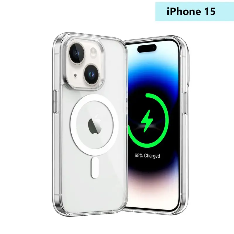 okkes MagSafe Case für Apple iPhone 15