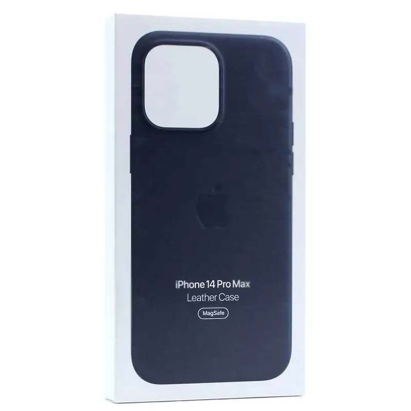 Original Apple iPhone Leather Case mit MagSafe