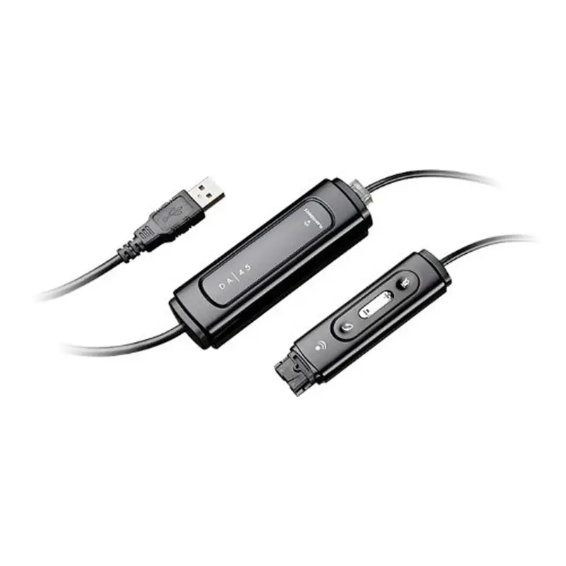 Plantronics DA45/A USB-Adapter schwarz - Neu