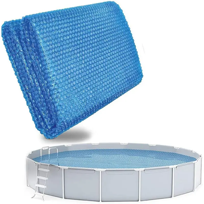 Pool-Solarfolie Abdeckplane für Pool UV Schutz 244-488cm
