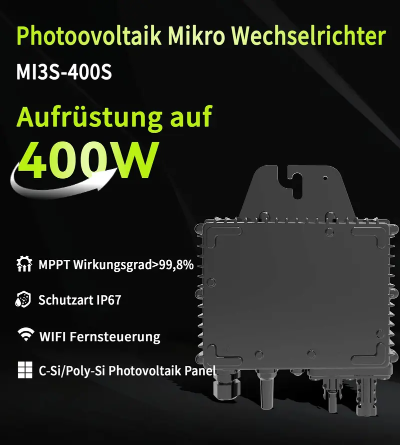 RC Mikro Wechselrichter 400W