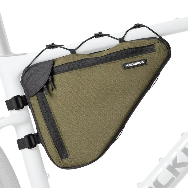 ROCKBROS Bolsa de Cuadro Triangular para Bicicleta 1.5L - B128