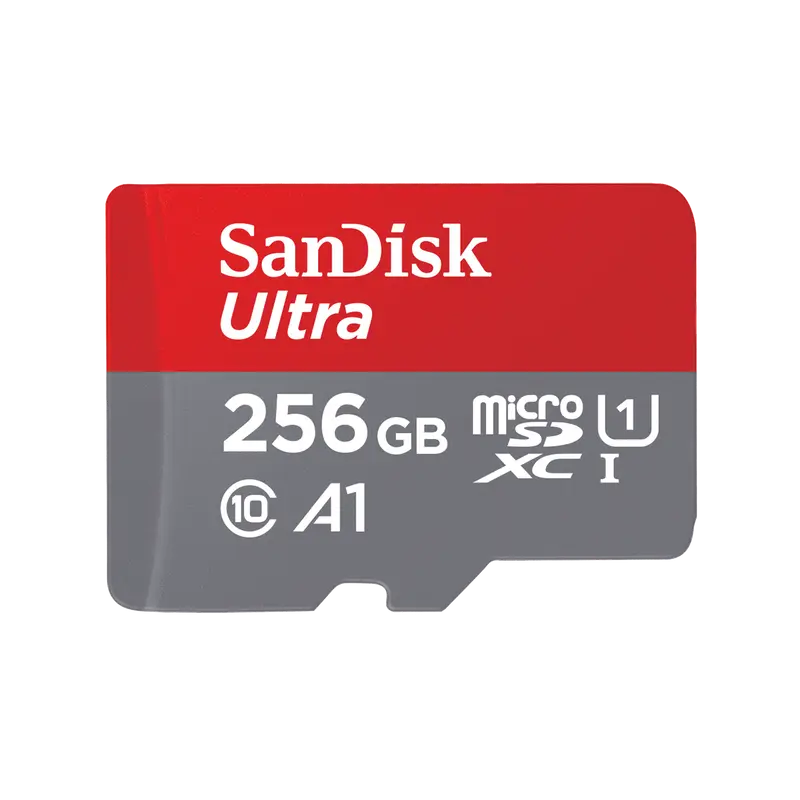 SANDISK microSDXC Card 256GB, Ultra, Class 10, U1, A1