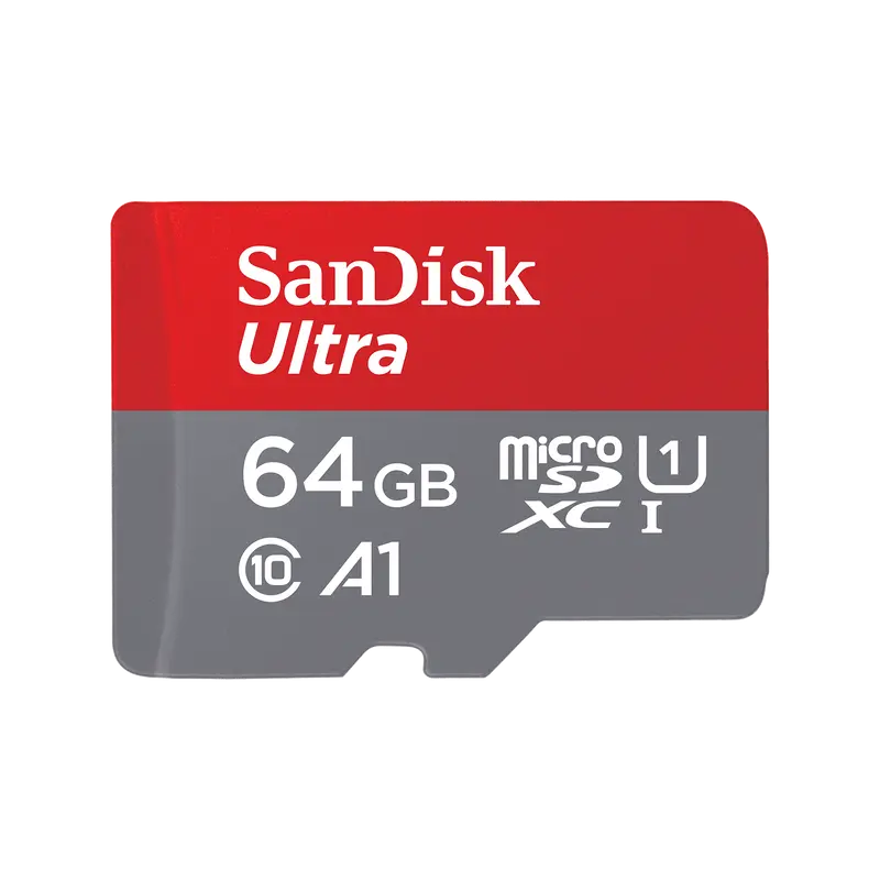 SANDISK microSDXC Card 64GB, Ultra, Class 10, U1, A1