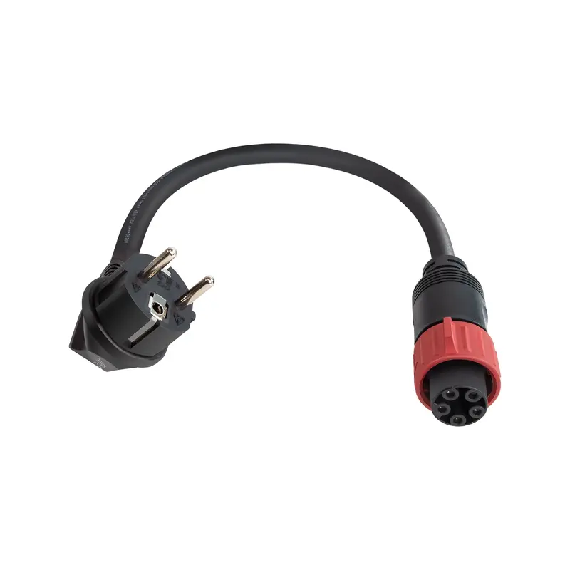 Schuko (Type E/F) 8A — Quick-Switch Adapter for the PC200 Pro 11K