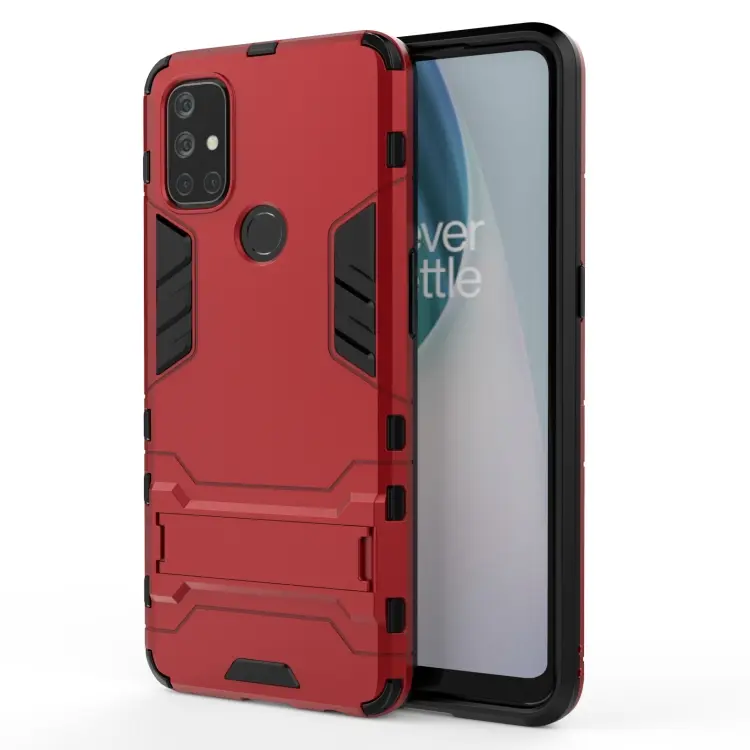 Shockproof PC + TPU Protective Case with Hidden Holder