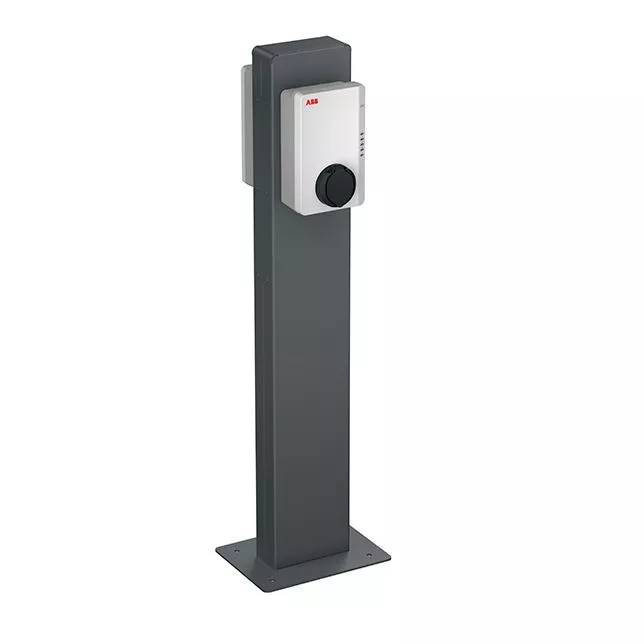 Stand Base for two ABB Terra AC Wallboxes