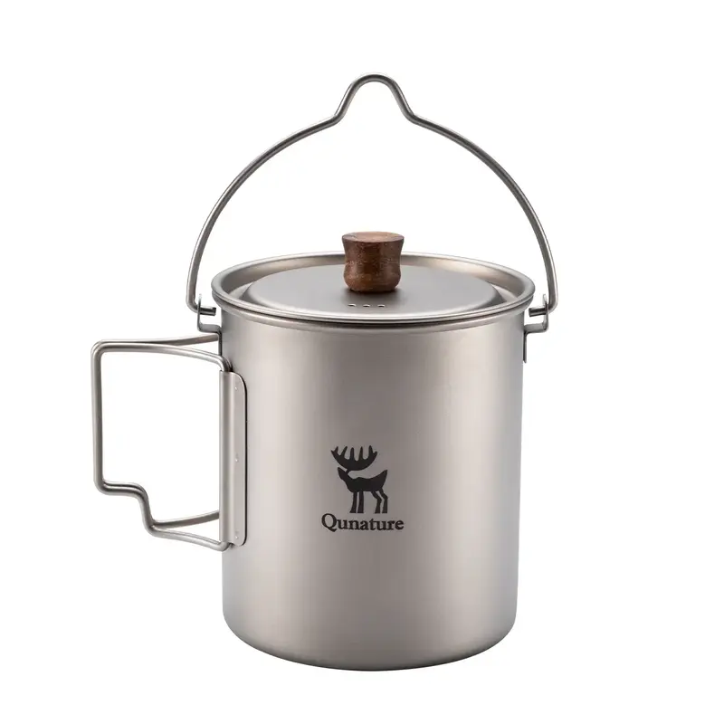 Taza de Camping de Titanio Ultraligera 750 ml