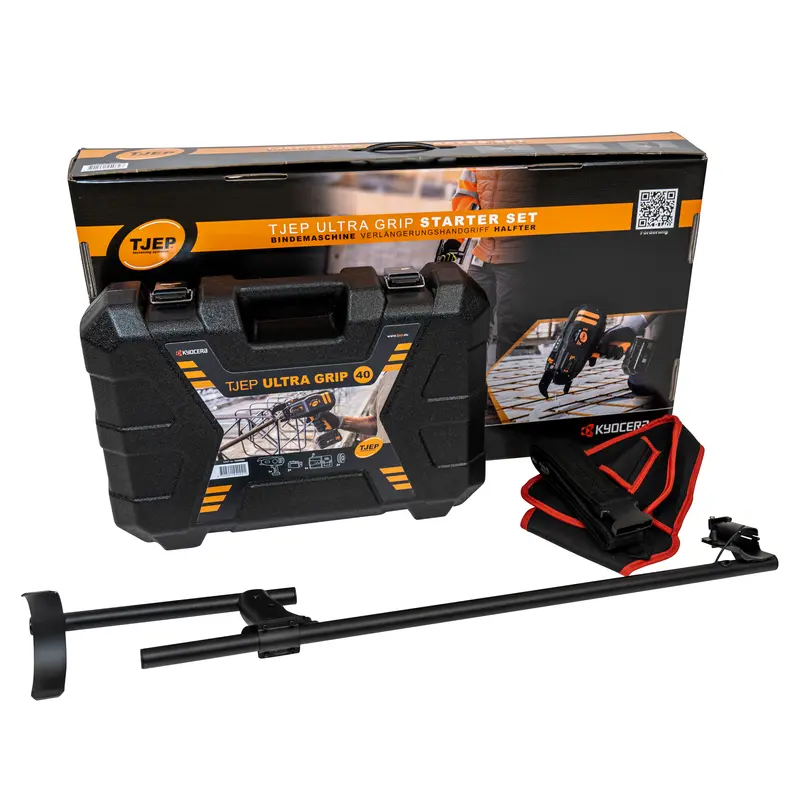 TJEP UltraGrip 40 Bindemaschine BG-Bau Set