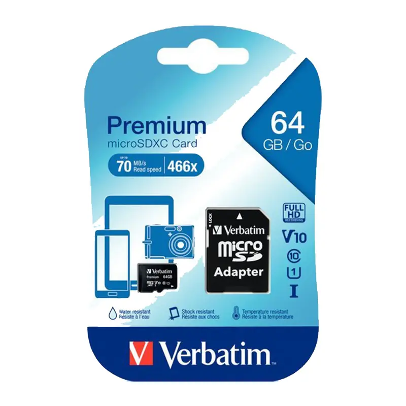 Verbatim MicroSDXC Speicherkarte