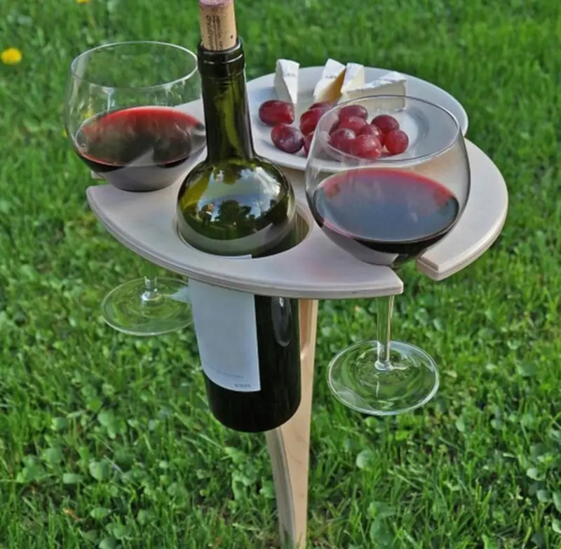 Weintisch Holztisch Gartentisch klappbar